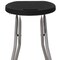 Flash Furniture Foldable Stool with Black Plastic Seat and Titanium Frame, PK2 2-DAD-YCD-30-GG - alternate 6